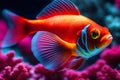 infrared fish gruido in water generated by Ai