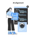 AI ethics. Artificial intelligence alignment. Computer system intelligence