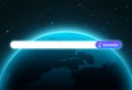 Ai generate prompt concept bar background. Ai generate futuristic abstract cyber technology bar star digital concept.
