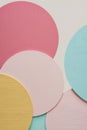 abstract background textured art piece with overlapping geometric shapes circles.