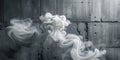 Abstract Monochromatic Smoke and Concrete Texture