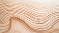 AI-generated Abstract Wood Grain Waves Royalty Free Stock Photo