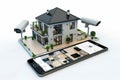 Optimize home security technology with real-time surveillance and learning models using advanced digital cameras.