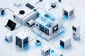 Overseeing security remotely through machine learning in Security cameras integrates technology for advanced, secure data protecti