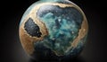 Oblate Spheroid Earth: Imperfect but Beautiful, Made with Generative AI