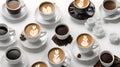 AI-Generated Azuki Espresso: Japanese Fusion of Espresso Bliss with Sweet Red Bean Elegance