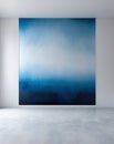 Blue gradient abstract background empty room with space Royalty Free Stock Photo