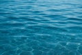 AI generated calm blue water surface with gentle ripples and light reflections creating a fresh serene and relaxing abstract Royalty Free Stock Photo