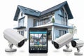 Advanced security cameras boost surveillance system capabilities for improved monitoring and safeguarding.