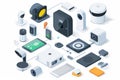 Enhance home prevention with a networked Security camera system, offering secure surveillance and guarded monitoring for modern vi