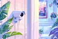 Explore secure and different video setups in your home security system using a CCTV that manages alarms and educates.