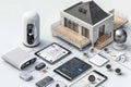 Upgrade home security with a wireless smart camera system, including a high-definition security camera with audiovisual and alarm