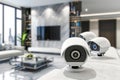 Enhanced CCTV operation with streamlined camera surveillance and security monitoring systems in technical environments.
