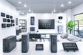 Utilize camera technology to secure your house by observing, capturing images, and detecting sounds.
