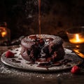 AI generated chocolate cake