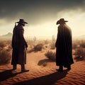 The Final Draw: A Western Duel, Made with Generative AI