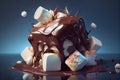 Chocolate-Smothered Marshmallows, Made with Generative AI