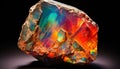 Vibrant Opal Texture Close-Up