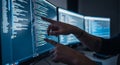 AI-Generated Code Visualization Royalty Free Stock Photo