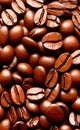 AI Generated coffee beans background