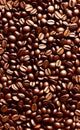 AI Generated coffee beans background