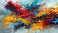 AI-Generated Create a vibrant and captivating abstract artwork