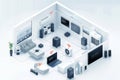 Smart homes utilize user-friendly remote administration and Wi-Fi expansion with advanced security cameras for enhanced safety.