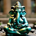 An AI generated 3D image of Lord Ganesha