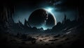 Dark Earth: A Hauntingly Beautiful Planet, Made with Generative AI