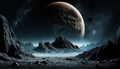 Dark Earth: A Hauntingly Beautiful Planet, Made with Generative AI