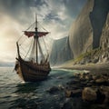 Leif Eriksson\'s Viking Voyage: Landing in Newfoundland\'s Untamed Beauty