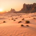 Golden Hour in the Desert