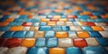 Design of tiles for walls and floors in a digital format.