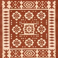 AI-Generated Ethnic Carpet Design: Slavic-Inspired Motif