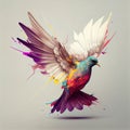 The Dove Mural, The Fragility of Peace, Made with Generative AI