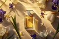 Revel in the luxury of traditional cologne with a fresh, floral essence in an elegant glass fragrance bottle