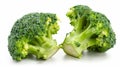 AI Generated. Fresh organic raw broccoli florets for healthy eating Royalty Free Stock Photo