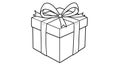 AI-Generated Gift Box Royalty Free Stock Photo