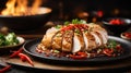 AI generated Gourmet Mastery, Chicken Teppanyaki Delight