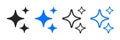 Ai generated icon. AI star icon. Tools for generate from the text. Computer help assistant. Large data processing concept. Icon Royalty Free Stock Photo