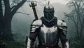 Battle of Campanella: Tale of the legend king Arthur-AI Generated Digital Art