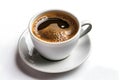 AI generated illustration of a cup of fresh coffee Royalty Free Stock Photo