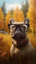 Autumn French Bulldog