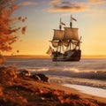 Landfall at Cape Cod: The Mayflower Completes Its Historic Voyage