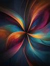 Vivid Stellar Abstraction - Colorful & Timeless Art Royalty Free Stock Photo