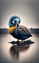 AI generated illustration of a Dodo bird