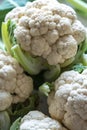 AI generated illustration of fresh, white cauliflowers