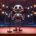 Comedian robot