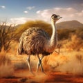 of African ostrich