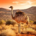 of African ostrich